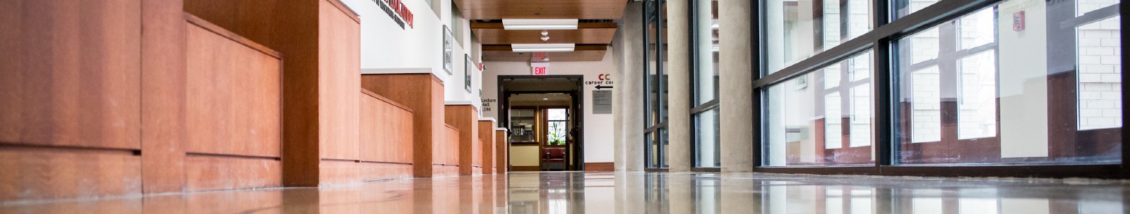 hallway in the uw madison education building
