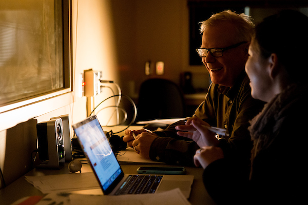 researchers discuss study